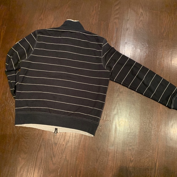 Men's zip front knit jacket - Picture 8 of 10